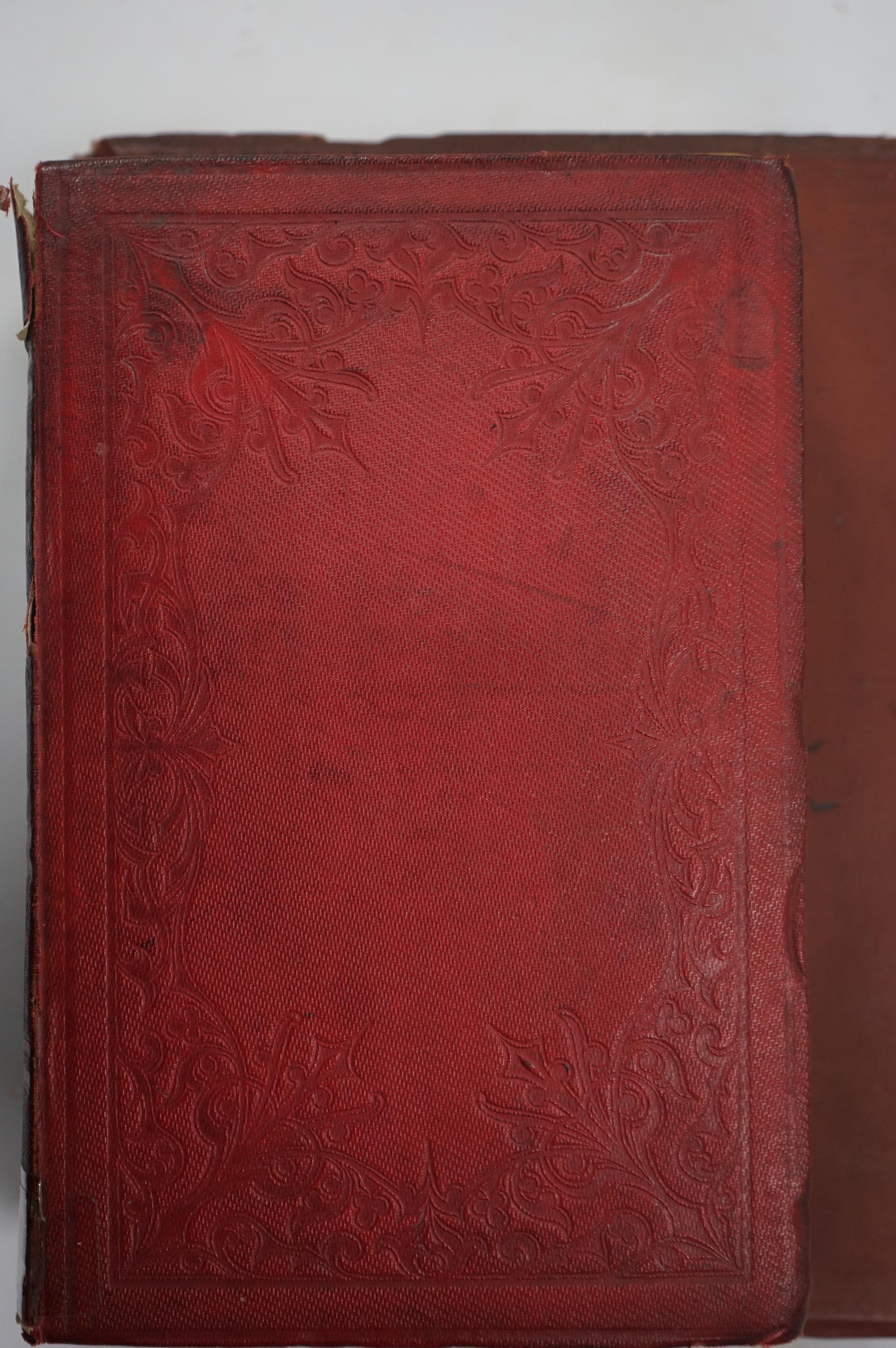 Hamilton Palace Collection (The). Illustrated Priced Catalogue, title in red & black with decorative border, illustrations, original pale green cloth, gilt, Paris, Librairie d'Art & London, Remington & Co., 1882; another